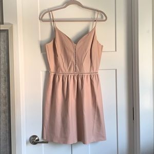 Faux leather Zara dress